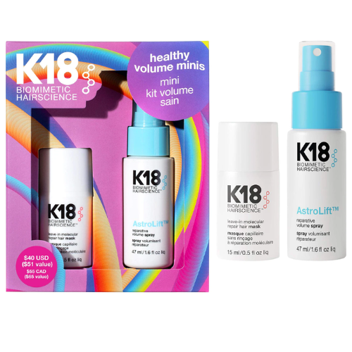 K18 Biomimetic Hairscience Healthy Volume Minis Hair Gift Set ONLY $28 (Reg. $51) Sephora - at Sephora