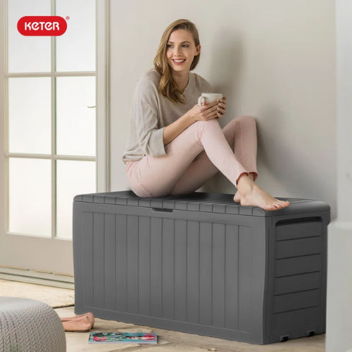 ONLY $60.99 (Reg. $90.03) Keter Marvel 71-Gallon Durable Resin Outdoor Storage at Wayfair - at Wayfair