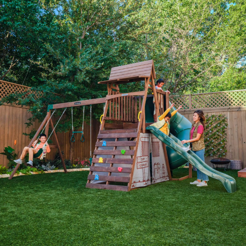 ONLY $799 (Reg. $1,300) KidKraft Ranger Retreat Wooden Swing Set at Walmart - at Walmart