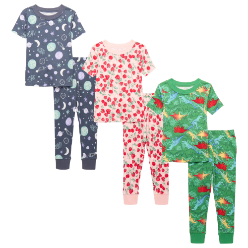 ONLY $4.79 (Reg. $8) Wonder Nation Toddler Cotton Sleep Pajama Set at Walmart - at Walmart