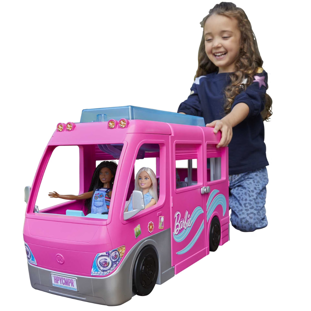 ONLY $40 (Reg. $140) Barbie Doll DreamCamper Van Playset with Pets at Walmart - at Walmart