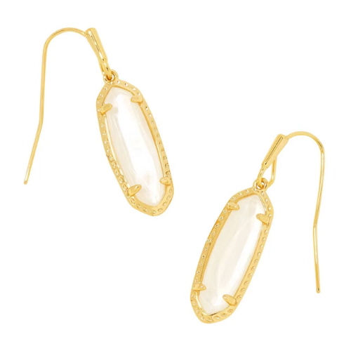 ONLY $18.99 (Reg. $40) Kendra Scott Eva 14K Gold Over Brass Drop Earrings at eBay - at eBay
