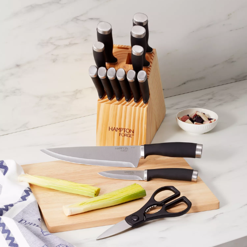 ONLY $19.86 (Reg. $50) Hampton Forge 15-Piece Cutlery Set at Macy's - at Macy's