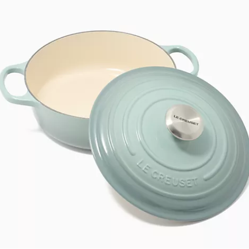 38% OFF Le Creuset 3.5-qt Signature Cast Iron Round Wide Oven at QVC - at QVC