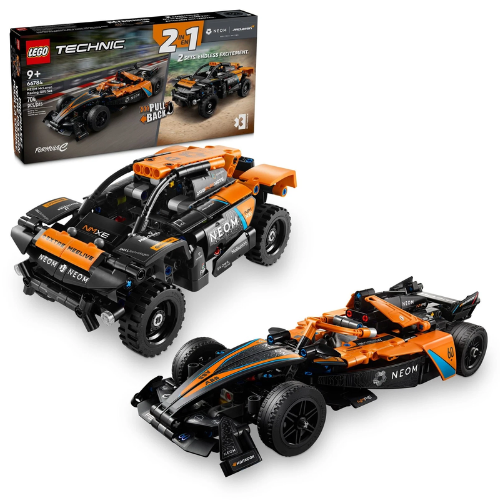 ONLY $30.36 (Reg. $76.98) LEGO Technic NEOM McLaren Racing Gift Set Two Pull-Back Race Set + FREE SHIPPING at eBay - at eBay