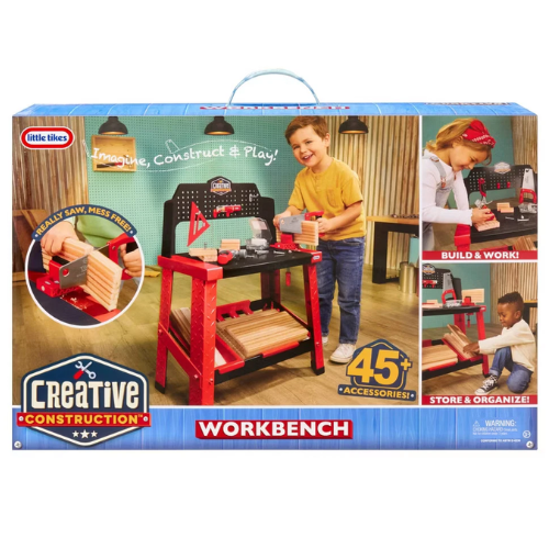 ONLY $23.99 (Reg. $41) Little Tikes Creative Construction Workbench at eBay - at eBay