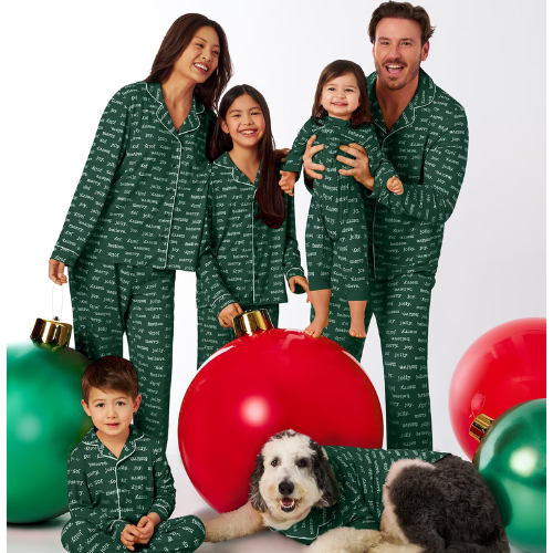 ONLY $19.99 Holiday Time Matching Family Sleepwear Set at Walmart - at Walmart