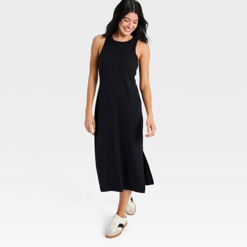 ONLY $18.99 (Reg. $40) Women’s Modal Ribbed Midi Dress - All In Motion at eBay - at eBay