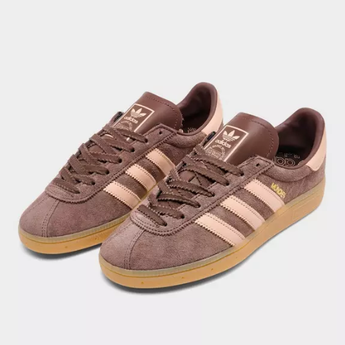 ONLY $40 (Reg. $109.99) Women's adidas Originals München Casual Shoes at Finish Line - at Adidas