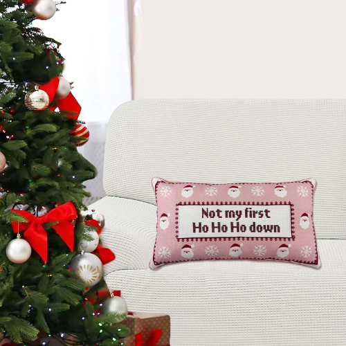 Holiday Time Christmas Throw Pillow ONLY $8.86 at Walmart - at Walmart