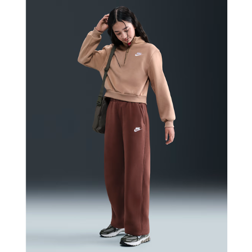 Nike Sportswear Club Fleece Big Kids’ (Girls’) 1/2-Zip Long-Sleeve Top ONLY $23.23 (Reg. $45) Nike - at Nike