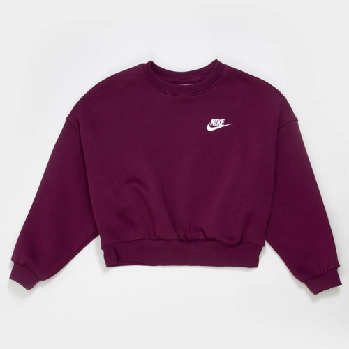 ONLY $14.98 (Reg. $44.99) NIKE Sportswear Club Fleece Girls Boxy Crewneck Sweatshirt at Tilly’s - at Nike