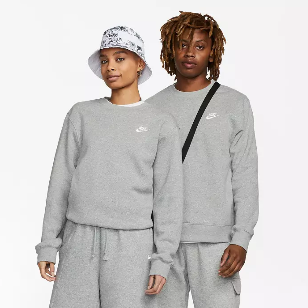 Nike Men’s Sportswear Club Fleece Crewneck Sweatshirt ONLY $24.98 (Reg. $60) - at Nike