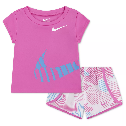 ONLY $17.53 (Reg. $44) Nike T-Shirt & Shorts 2-Piece Sets at Macy's - at Nike