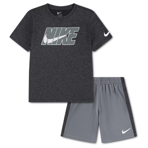 ONLY $24 (Reg. $48) Nike Boys' 4-7 Dri-FIT Short-Sleeve T-Shirt and Shorts at Macy’s - at Nike