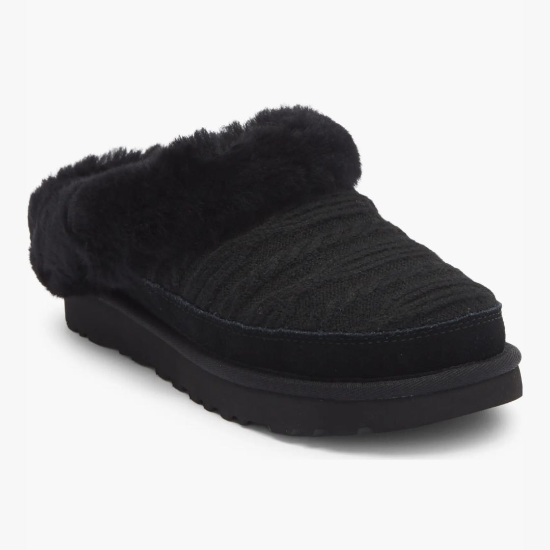 ONLY $49.98 (Reg. $130) UGG Cluggette Genuine Shearling Lined Indoor/Outdoor Slipper (Women) at Nordstrom Rack - at Nordstrom Rack