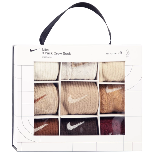 ONLY $21.70 (Reg. $65) Nike Little Kids Holiday Crew Socks Box Set, 9-Pack at Macy’s - at Nike