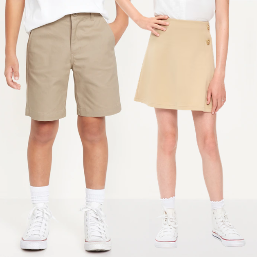 ONLY $6 (Reg. $19.99) School Uniform Twill Bermuda Shorts at Old Navy - at Old Navy