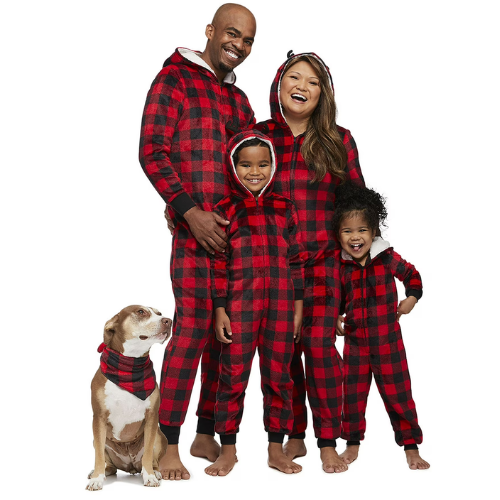 Jolly Jammies Buffalo Plaid Matching Family Pajamas FROM $10.49 at Walmart - at Walmart