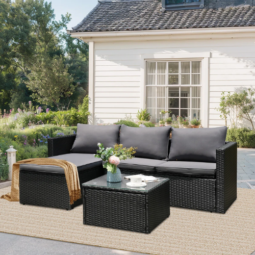 ONLY $249.99 for Harbaugh Wicker Patio Conversation Sets with Cushions (Reg. $339.99) + FREE SHIPPING at Wayfair - at Wayfair