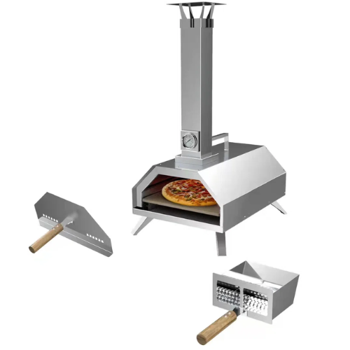 GrillFest Stainless Steel Free Standing Wood Burning Pizza Oven ONLY $70 (Reg $249) + FREE SHIP at Wayfair - at Wayfair