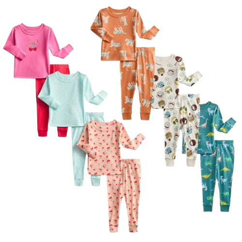 ONLY $15 (Reg. $20) Wonder Nation Toddler 6-Piece Cotton Pajama Set at Walmart - at Walmart