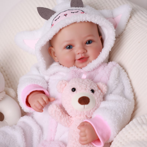 RSG 17 Inch Lifelike Smile Reborn Baby Dolls