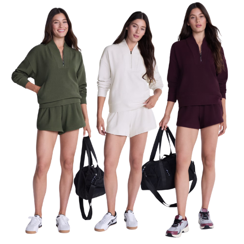 ONLY $14.40 (Reg. $16) Avia Ribbed Ottoman Lounge Shorts at Walmart - at Walmart