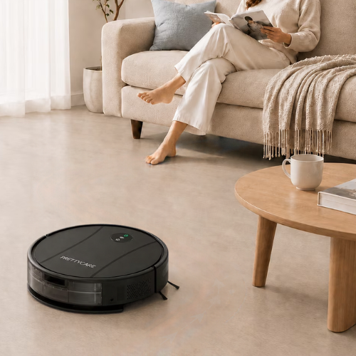 PrettyCare Robot Vacuum and Mop Combo Cleaner