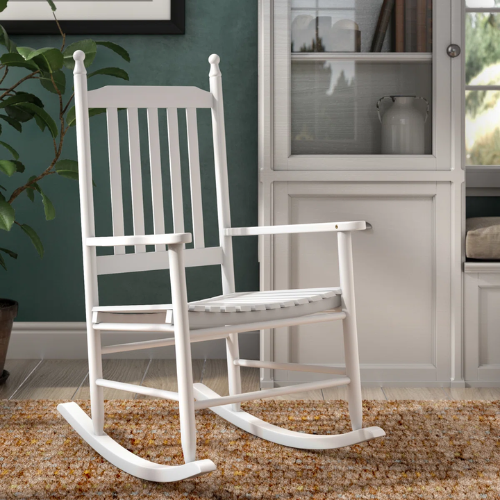 ONLY $64.99 Dahlonega Solid Wood Rocking Chair + FREE SHIPPING at Wayfair - at Wayfair