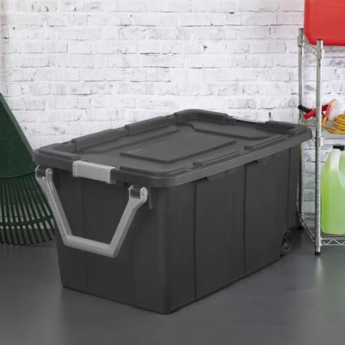 ONLY $17.97 Sterilite Extra-Large Wheeled Industrial Storage Bin at Walmart - at Walmart