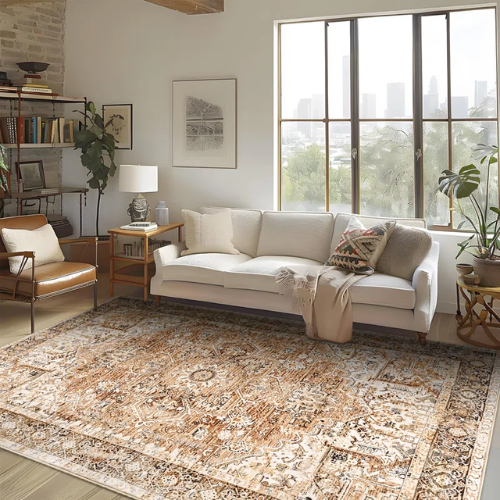 ONLY $20.99 Fillender Washable Soft Vintage Rug at Wayfair - at Wayfair