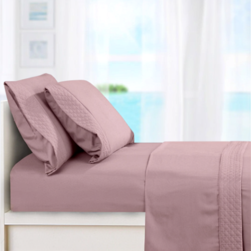 ONLY $20.99 (Reg. $27) Elegant Comfort Quilted 4-Piece Sheet Set Premium Hotel Quality + FREE SHIPPING at Zulily - at Zulily