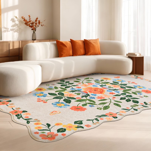 ONLY $44.99 (Reg. $79) Pentantan Washable Floral Area Rug 5' x 7' at Walmart - at Walmart