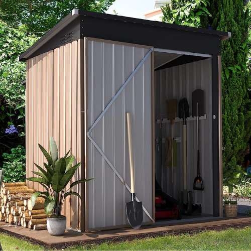 ONLY $119.93 (Reg. $456.88) Metal Lean-To Storage Shed at Wayfair - at Wayfair