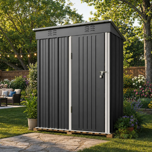 ONLY $109.53 (Reg. $219.94) 5 Ft. L x 6 Ft. H Outdoor Storage Shed at Wayfair - at Wayfair