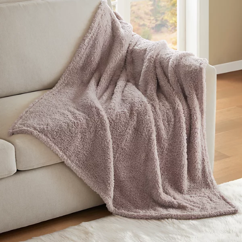 ONLY $6.99 (Reg. $30) Premier Comfort Cozy Fluffy Throw at Macy's - at Macy's