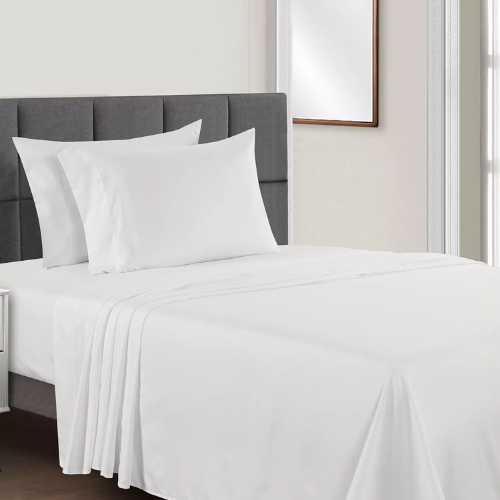 ONLY $9.99 (Reg. $36) Microfiber Easy Care Solid 3-Pc. Sheet Set at Macy’s - at Macy's