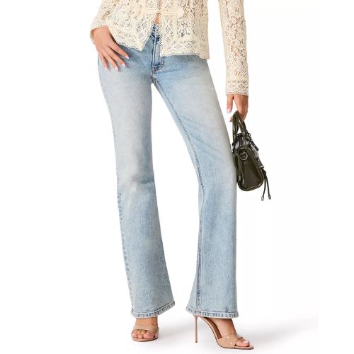 ONLY $83.30 (Reg. $120) Steve Madden Women's The Essex Low-Rise Straight-Leg Jeans at Macy's - at Macy's