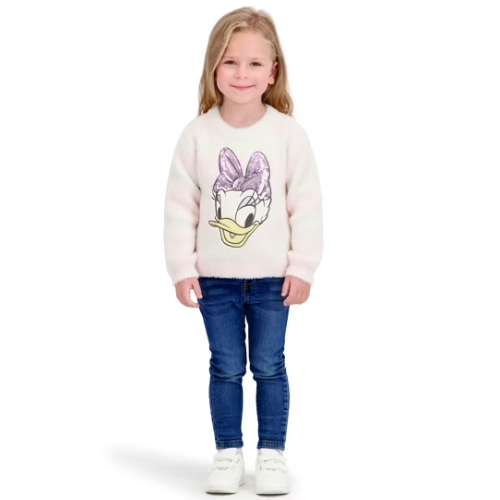 Daisy Toddler Girls Lurex Mohair Sweater (12 Months–5T) ONLY $4.99 (Reg. $13.98) Walmart - at Walmart
