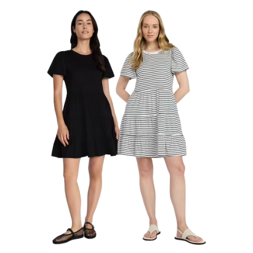 ONLY $4.65 (Reg. $16.98) Time and Tru Women's & Women's Plus Cotton Swing Dress at Walmart - at Walmart