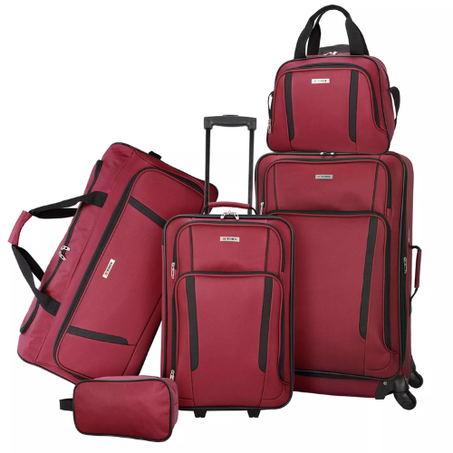 ONLY $71.99 (Reg. $239) Freehold 5-Piece Softside Spinner Luggage Set at Macy’s - at Macy's