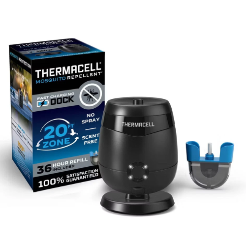 ONLY $26.99 (Reg. $44.99) ThermaCELL Rechargeable Mosquito Area Insect Repeller with Dock at eBay - at eBay