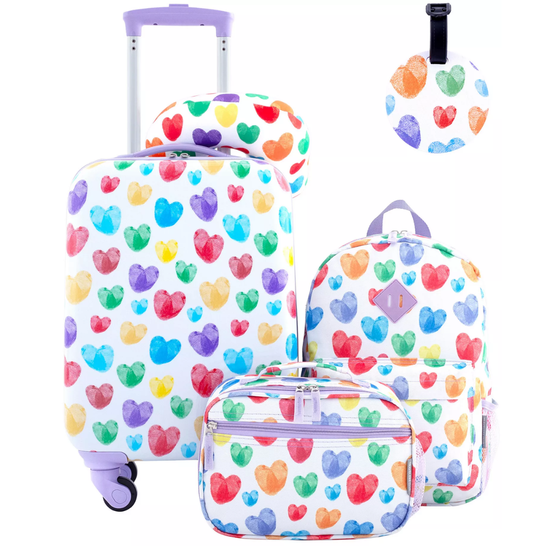 FROM $38.99 (Reg. $130) Travelers Club Kids Luggage Set at Macy's - at Macy's