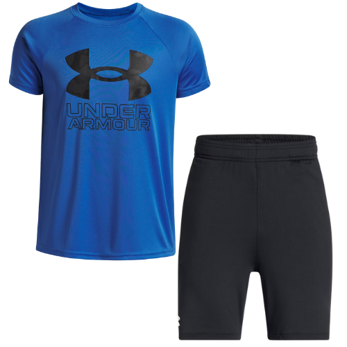 ONLY $8 (Reg. $20) UA Tech™ Hybrid Print Boys' Short Sleeve at Under Armour Outlet - at Under Armour