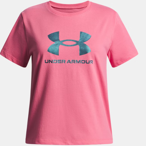 ONLY $8.14 (Reg. $20) UA Rival Shimmer Girls' Short Sleeve at Under Armour Outlet - at Under Armour