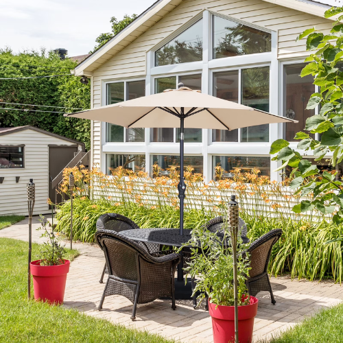 ONLY $19.39 (Reg. $70) Ainfox 7.5ft Outdoor Market Patio Umbrella at Walmart - at Walmart
