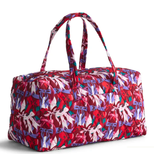 ONLY $19.99 (Reg. $80) Original Duffel Bag in Premium Cotton at Vera Bradley Outlet - at Vera Bradley