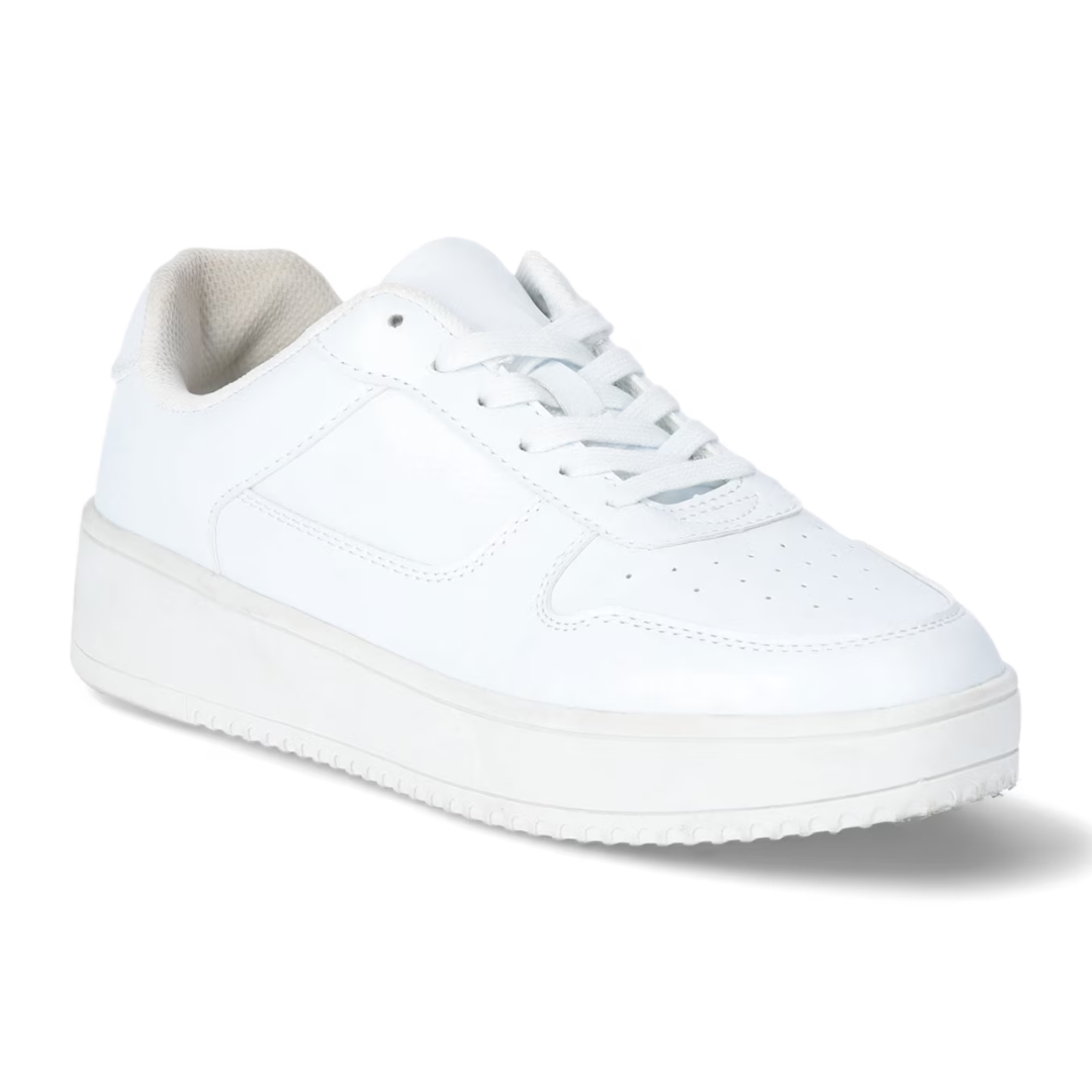 No Boundaries Women Platform Casual Lace Up Sneakers ONLY $12.98 (Reg. $20) at Walmart - at Walmart