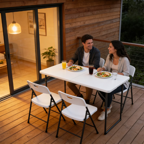 ONLY $39.99 (Reg. $72) 4 Ft Adjustable Height Folding Table + FREE SHIPPING at Walmart - at Walmart